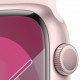 Apple Watch Series 9 GPS 41mm Pink Aluminum Case w. Light Pink Sport Band - S/M (MR933)